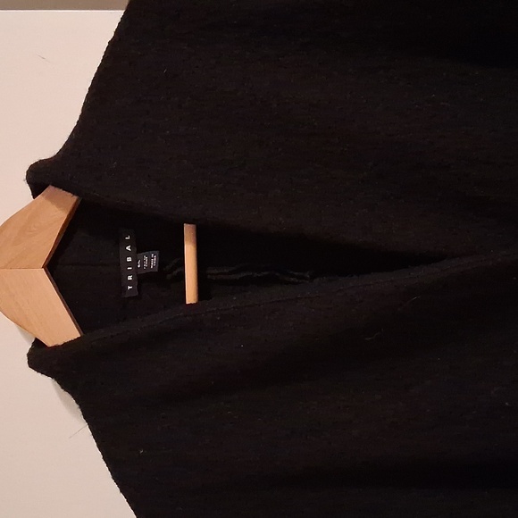 Tribal Jackets & Blazers - Tribal Boiled Wool Blend Light Jacket